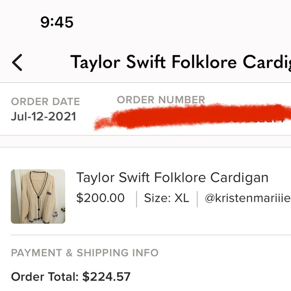 Original folklore cardigan - Picture 6 of 6